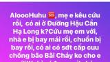 Diễn viên Thanh Bi kêu cứu khi bão số 3 Yagi đổ bộ Cứu mẹ em với