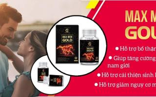Maxmen Gold - Giải pháp bổ sung testoteron an toàn không biến chứng