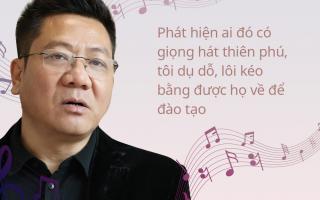 Buổi dạy thanh nhạc chạm trái tim của giọng bass số 1 Việt Nam