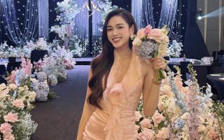 Hoa hậu Đỗ Hà bắt hoa cưới, giờ ra sao?