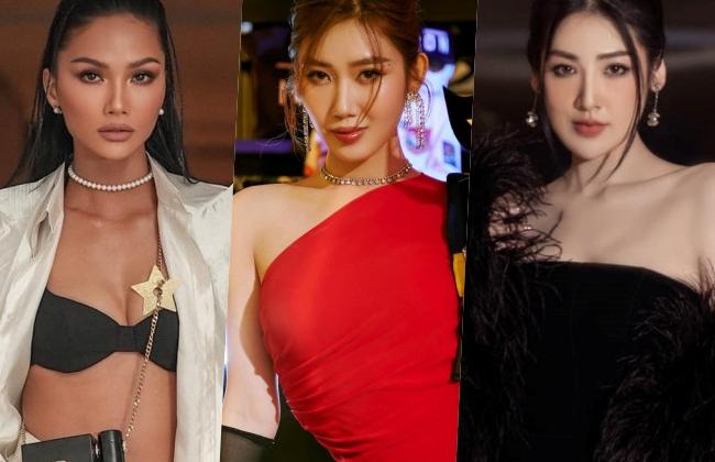 Thuý Ngân, Tú Anh gợi cảm, H’Hen Niê cá tính khoe nội y